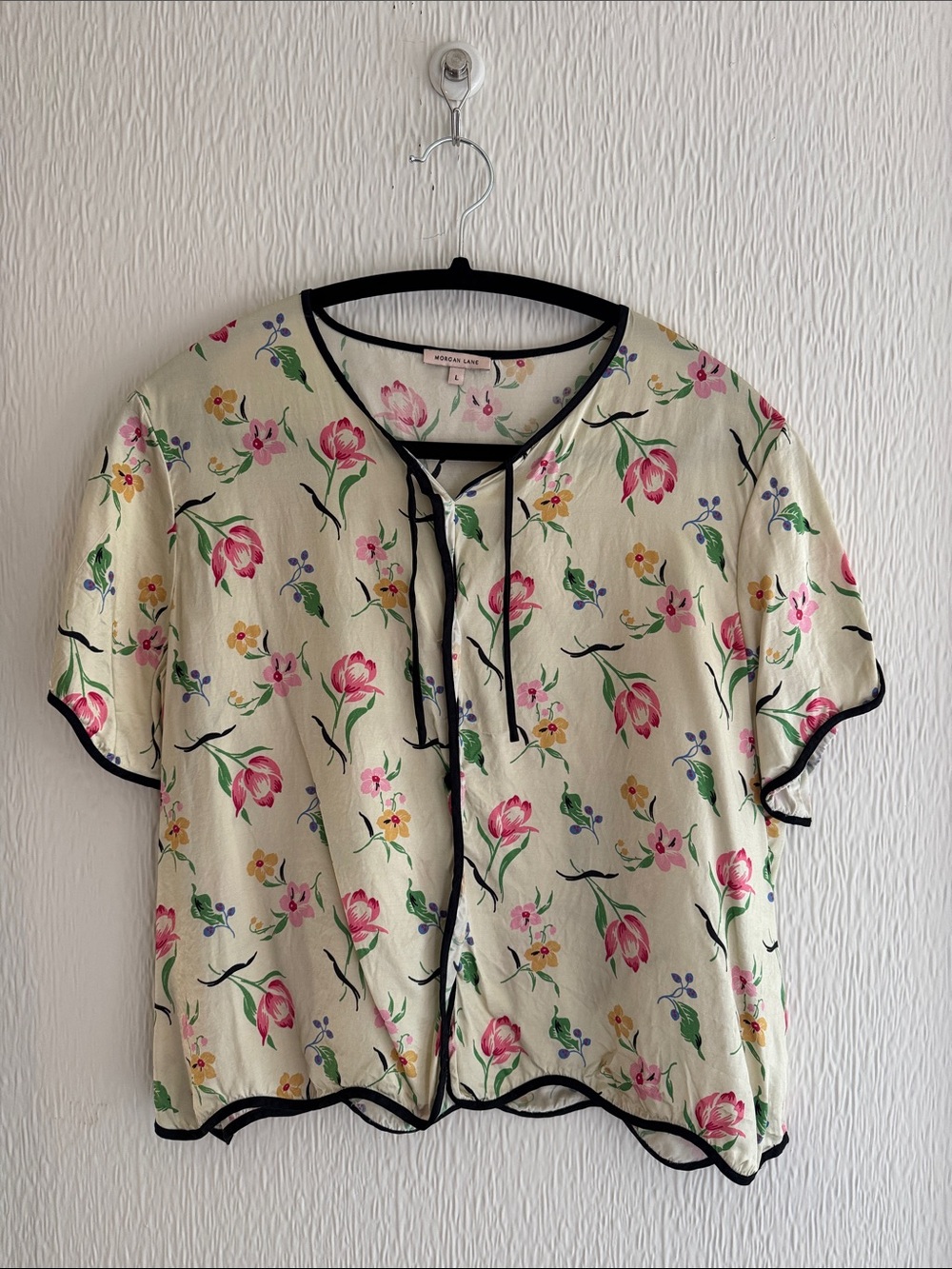 Morgan Lane Silky Button up Top